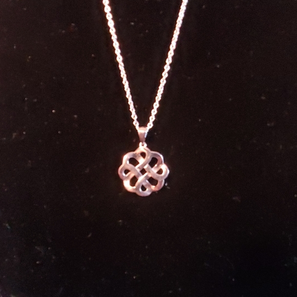 Celtic Knot Pendant Necklace - Picture 2 of 3